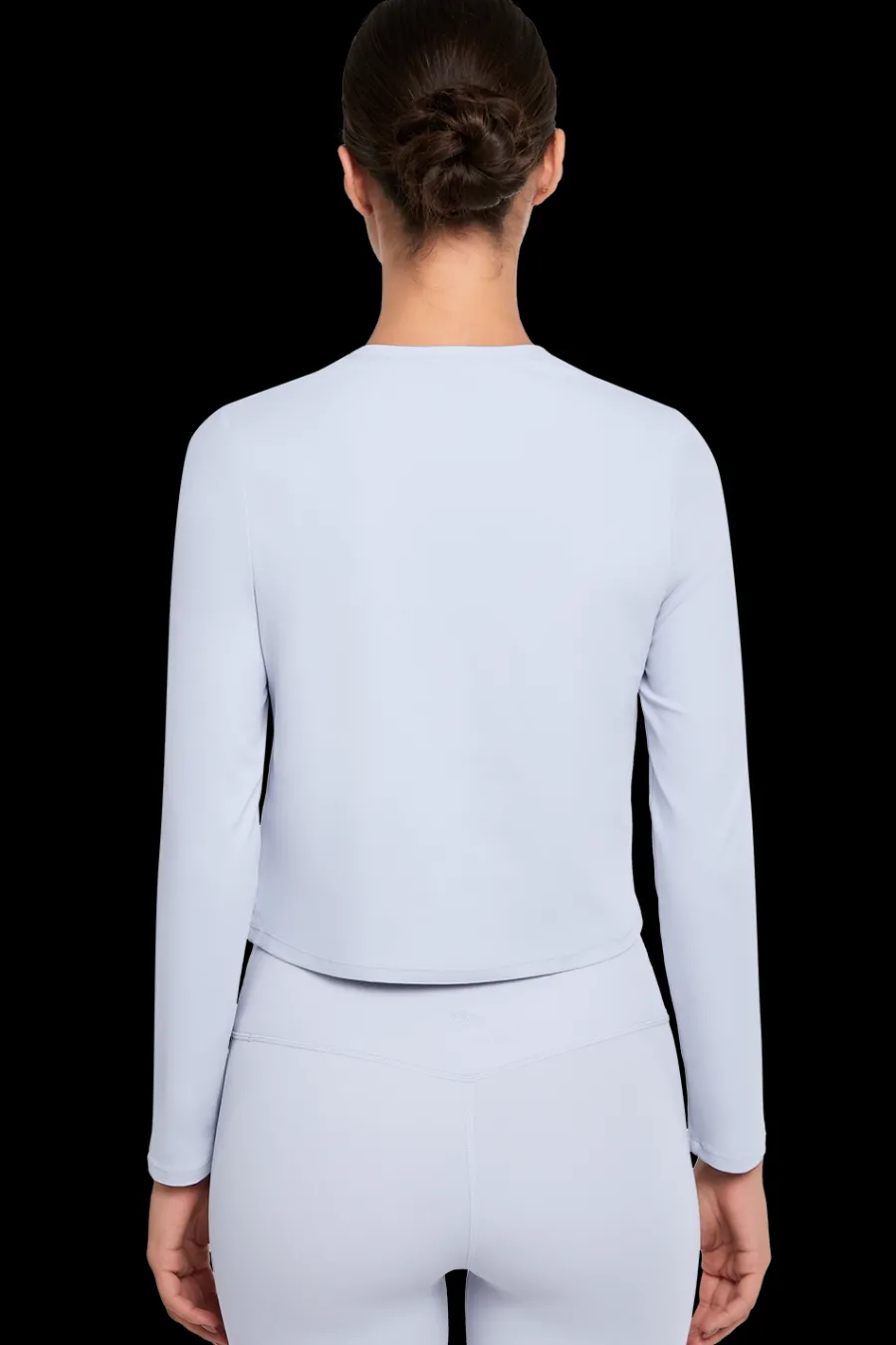 Yvette Crop Longsleeve Ina LightPurple Sale