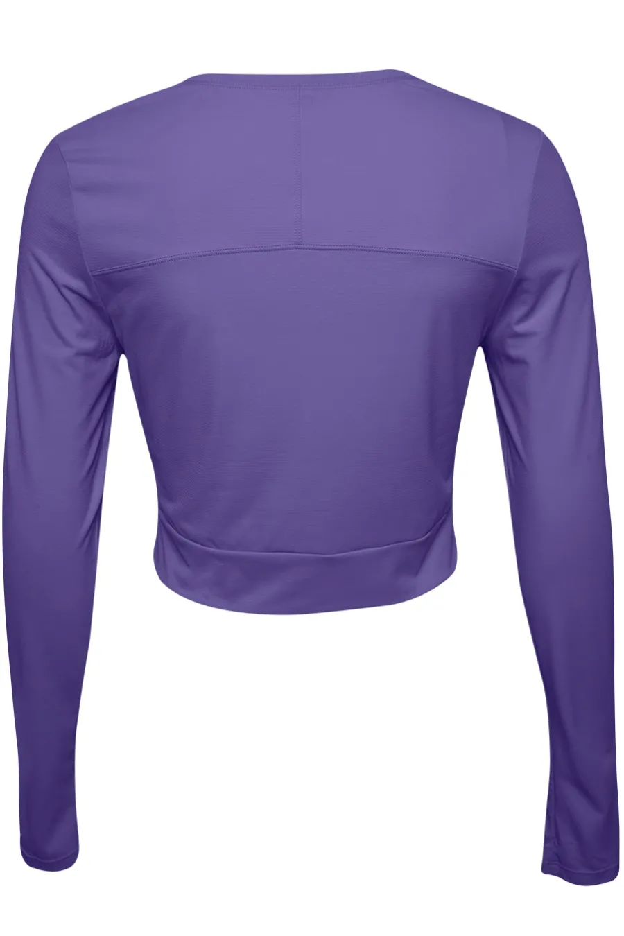 Yvette Crop Longsleeve Ruby Blue New