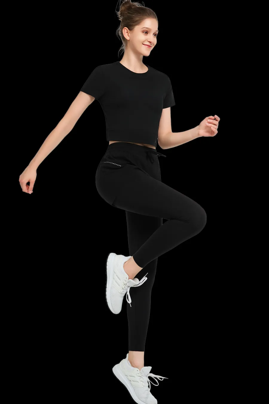 crop_tshirt_lina_3-1.webp Yvette Crop T-Shirt Lina Black Clearance
