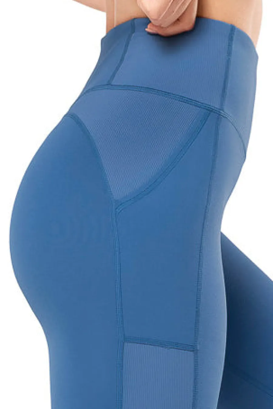 Yvette Flared Leggings Agatha Blue New