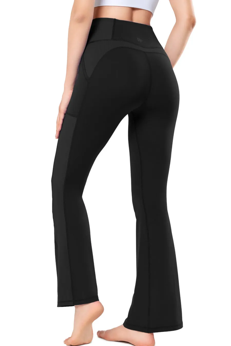 Yvette Flared Leggings Agatha Black Sale