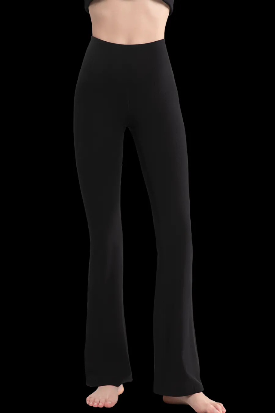 Yvette Flared Leggings Sabi Black Online