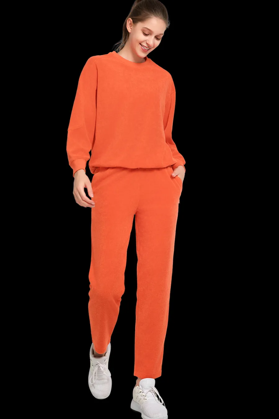 frottee_pullover_franzi_3.webp Yvette Frottee Pullover Franzi Orange Best