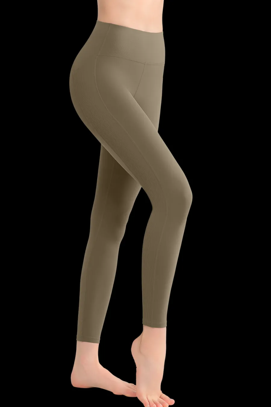 Yvette Leggings Alani DarkBrown Online