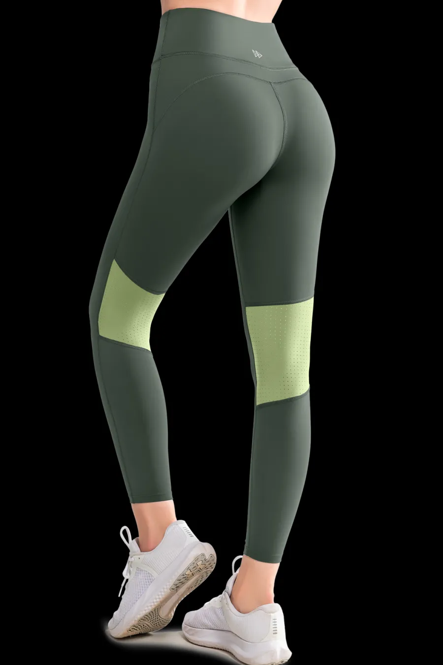 Yvette Leggings Donna Green Outlet