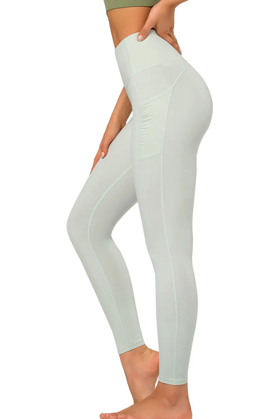Yvette Leggings Geli LightGreen Online
