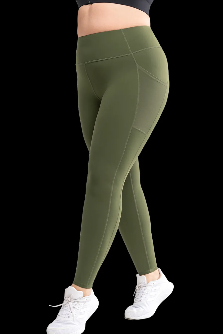 leggings_hazel_2.webp Yvette Leggings Hazel DarkGreen Hot