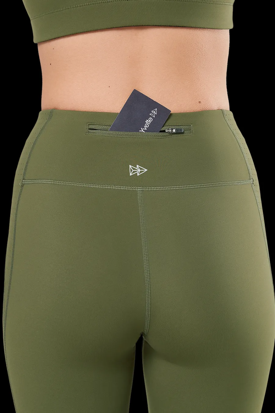 Yvette Leggings Liz DarkGreen Discount
