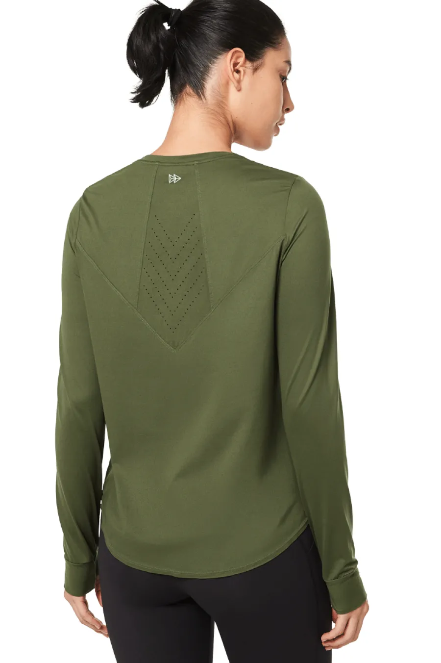 Yvette Longsleeve Inka DarkGreen Hot