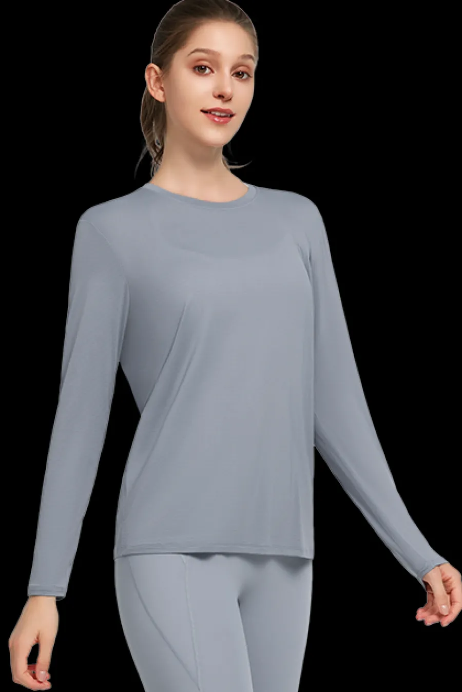 Yvette Longsleeve Lea Gray Hot