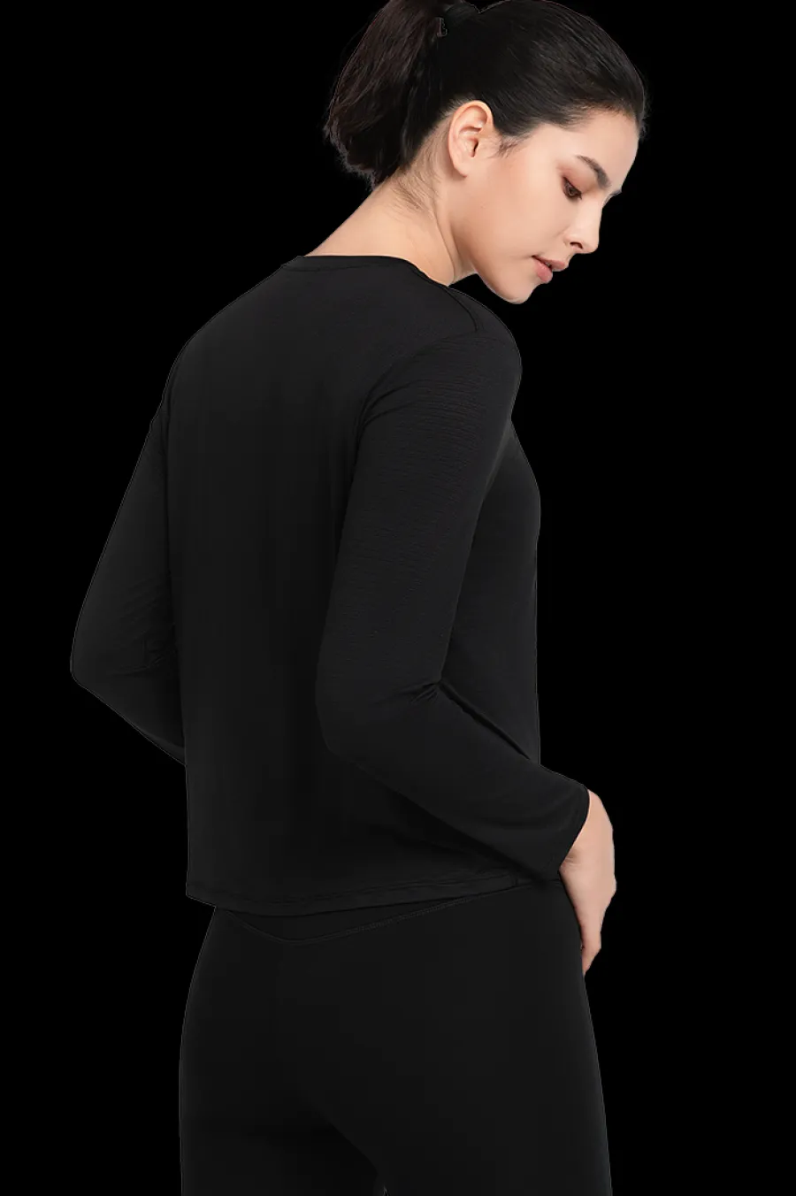 Yvette Longsleeve Lea Black Online