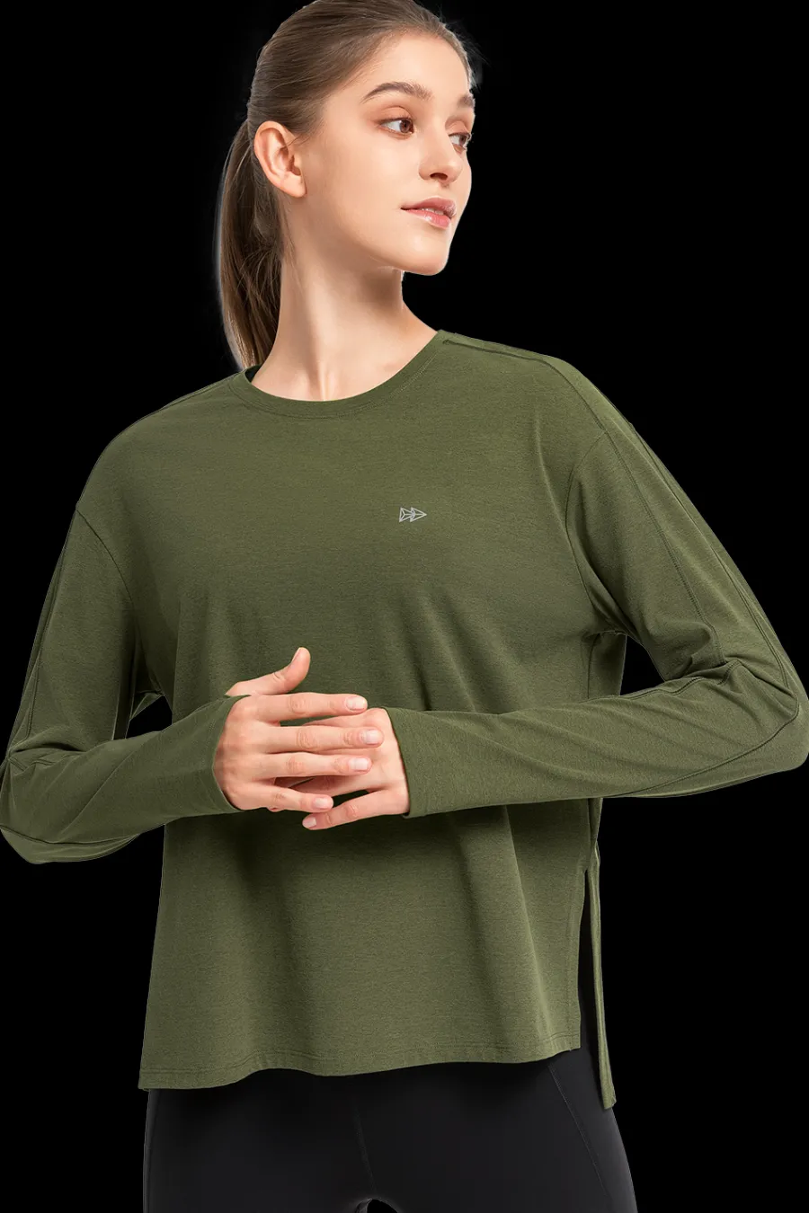 Yvette Longsleeve Sheila DarkGreen Sale