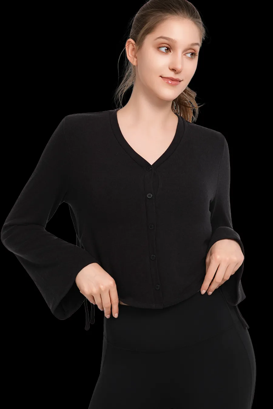 Yvette Longsleeve Stella Black Online
