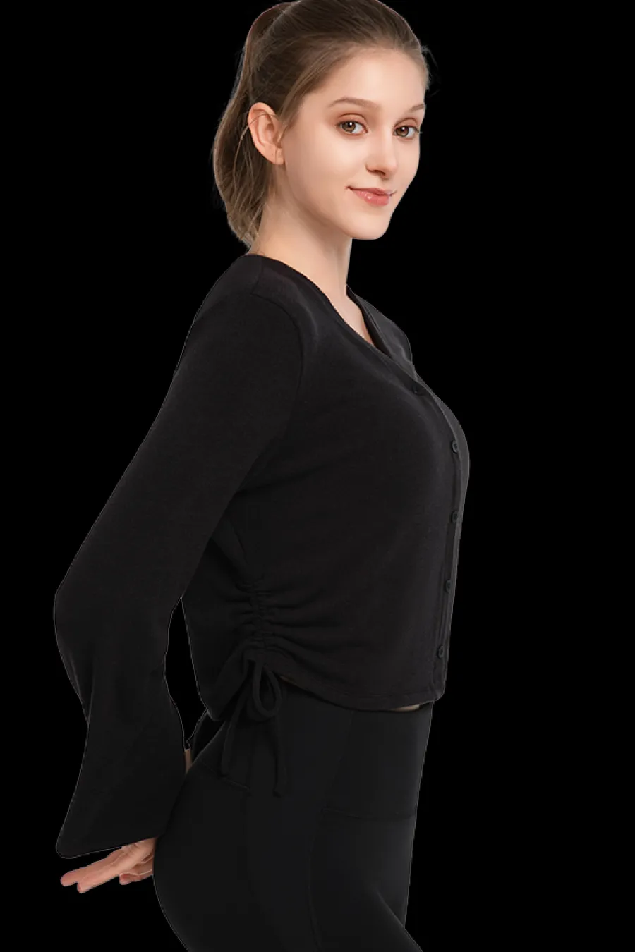 Yvette Longsleeve Stella Black Online