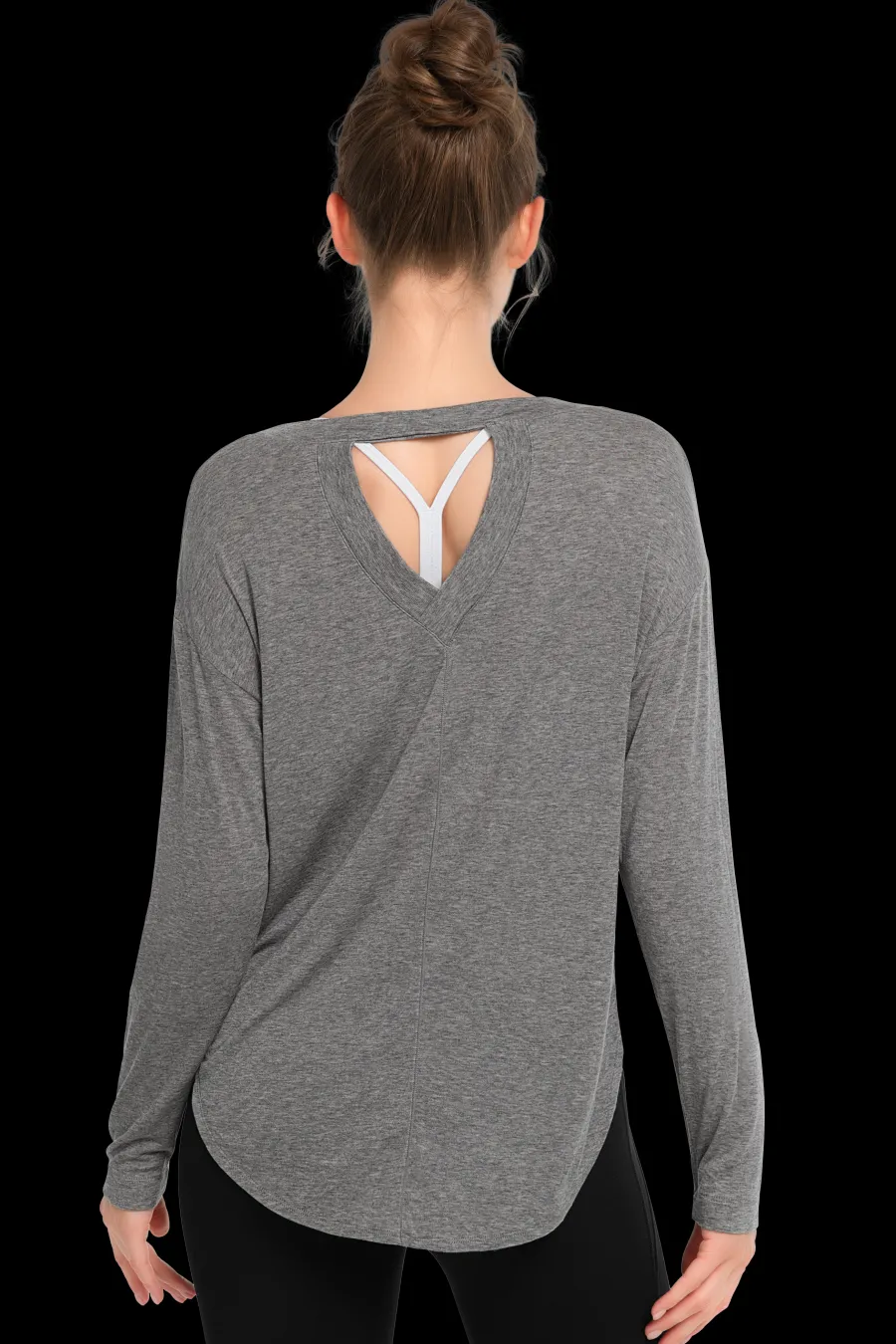Yvette Longsleeve Vali MelangeGray Online