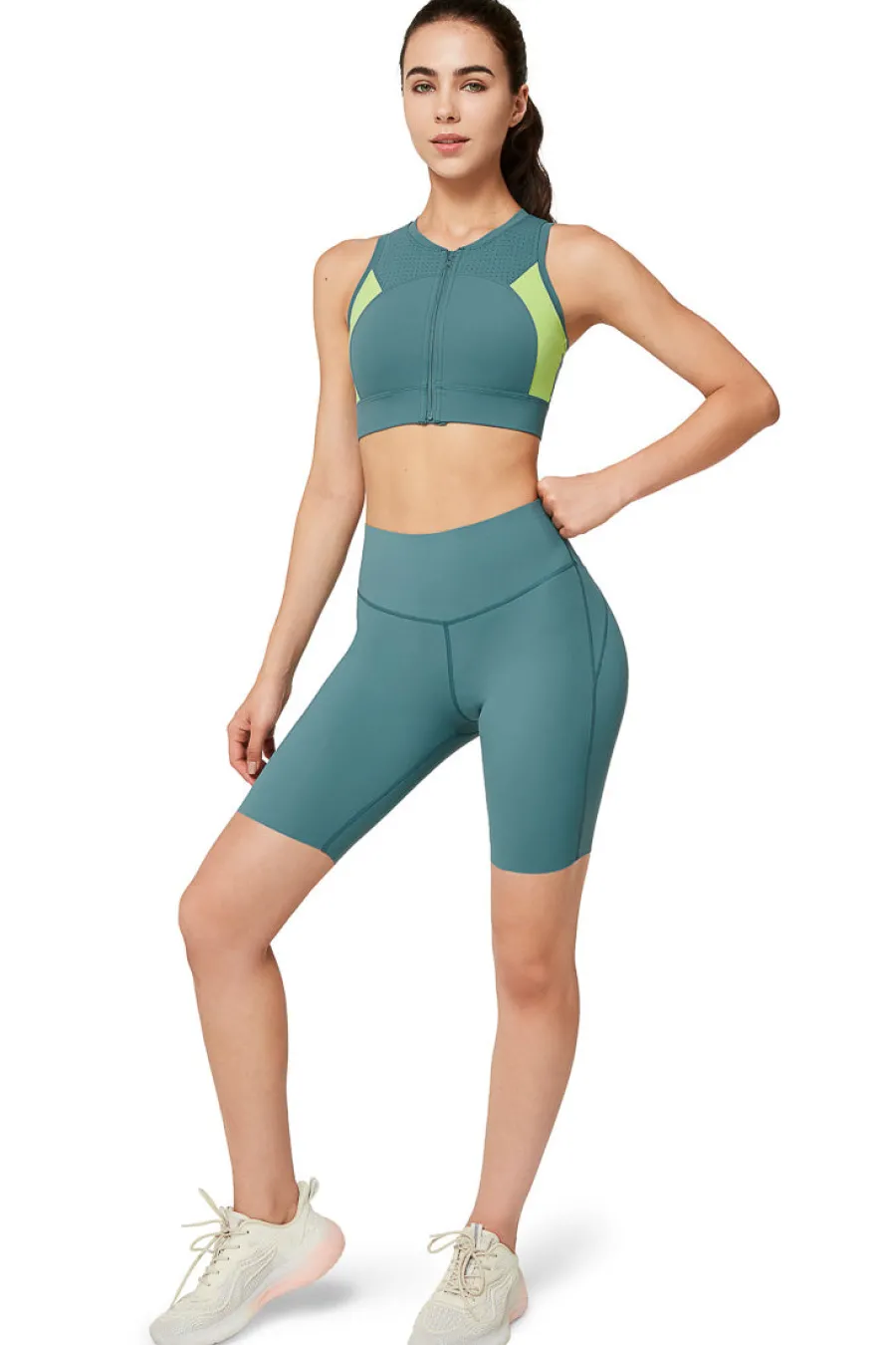 shorts_power_8.webp Yvette Shorts Power Green Discount