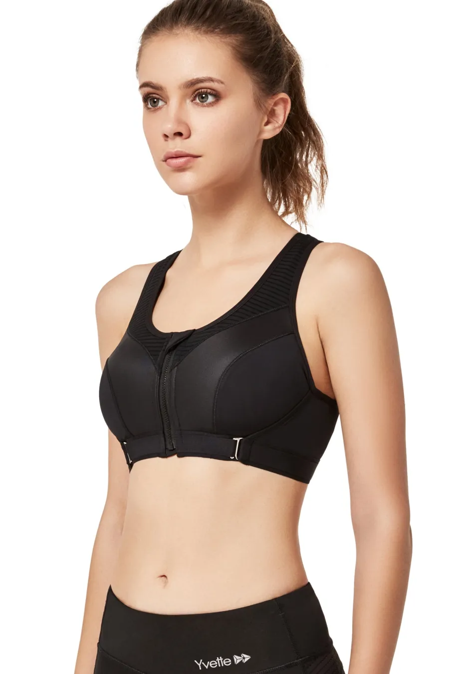 Yvette Sport-BH Active 2 Black Clearance