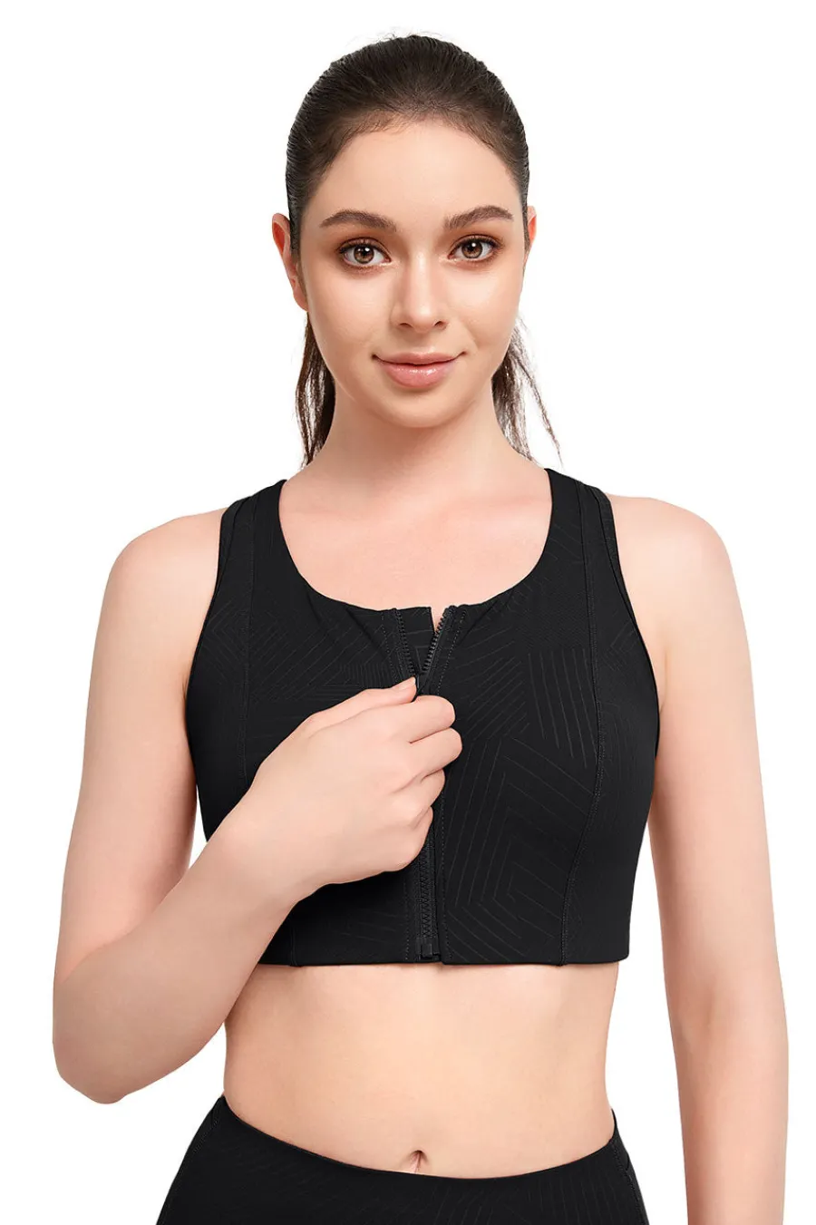 Yvette Sport-BH Alva Black Best