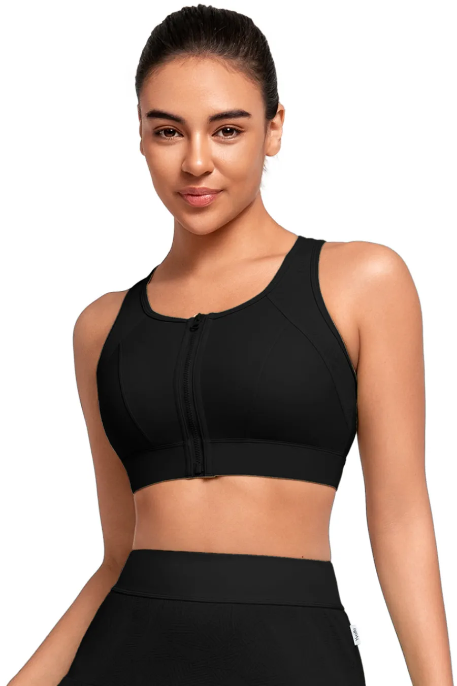 Yvette Sport-BH Edda Black Hot