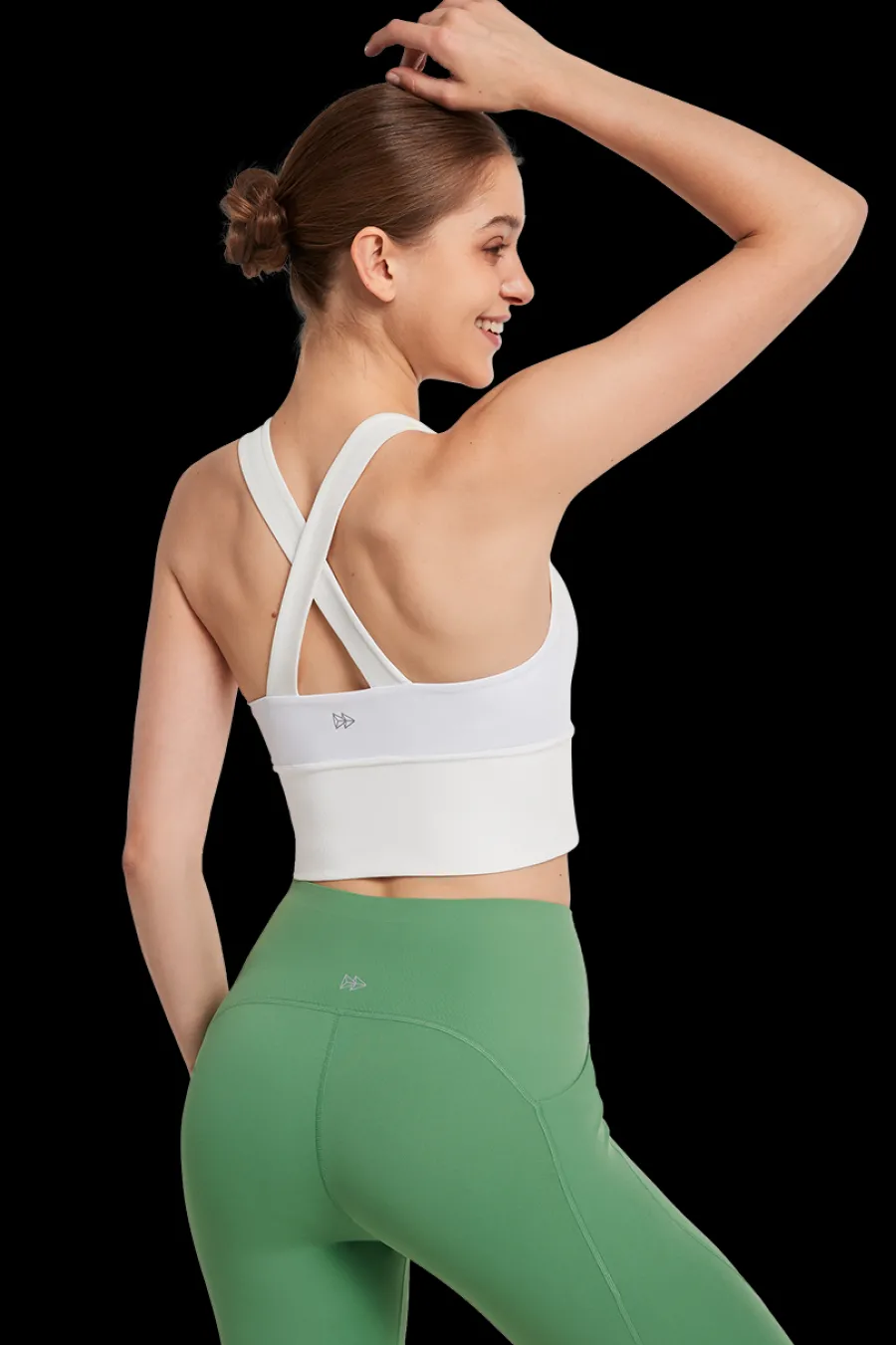 Yvette Sport-BH Flora White Sale