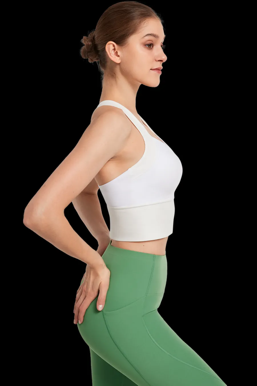 Yvette Sport-BH Flora White Sale