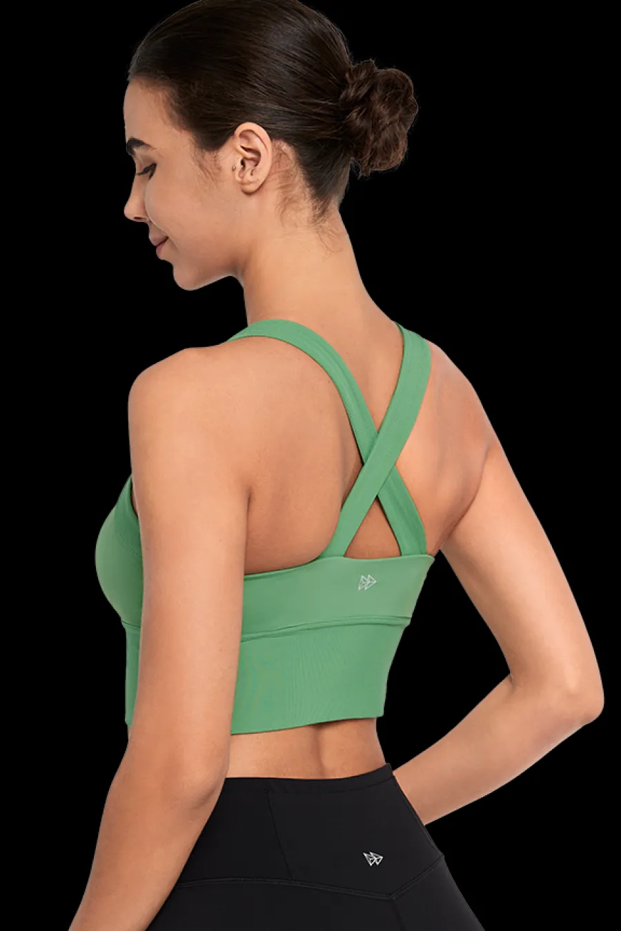 Yvette Sport-BH Flora Green Sale