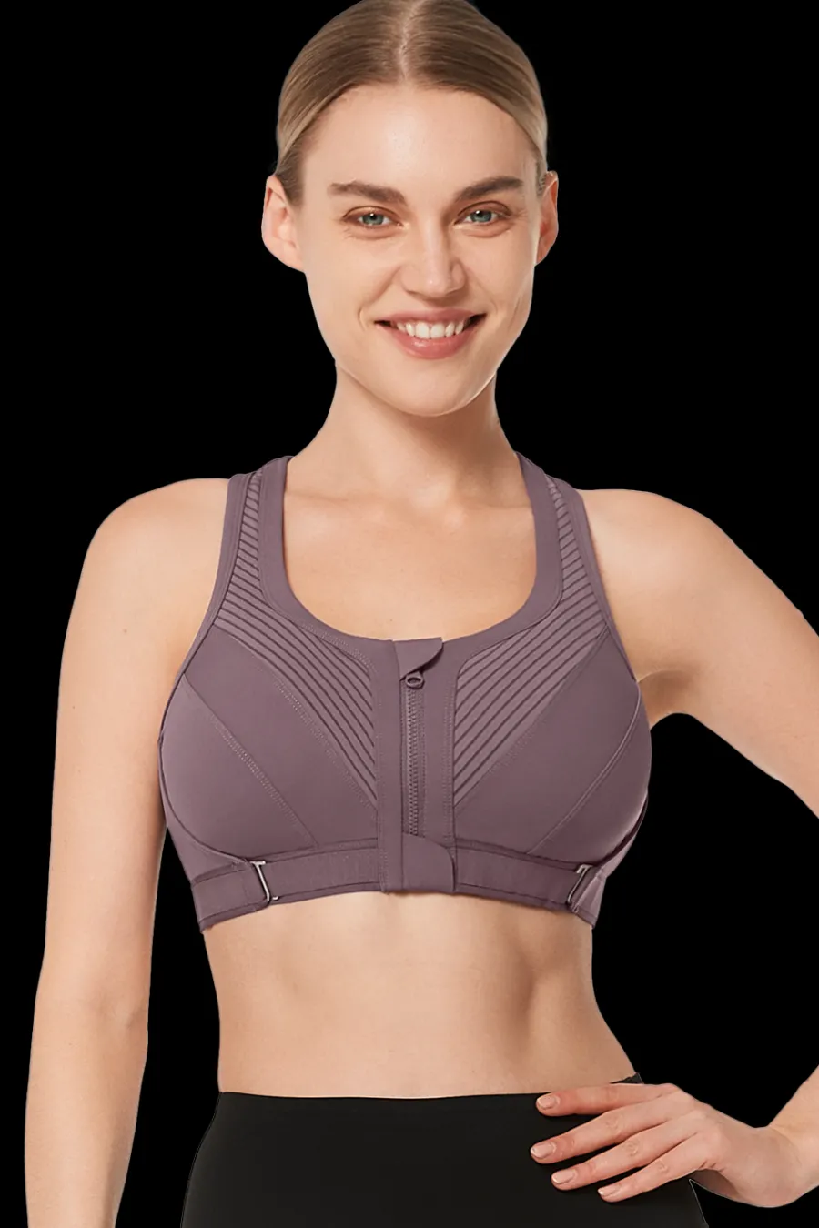 Yvette Sport-BH Functional Purple Hot