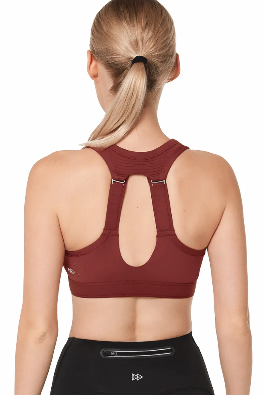 Yvette Sport-BH Functional WineRed Clearance