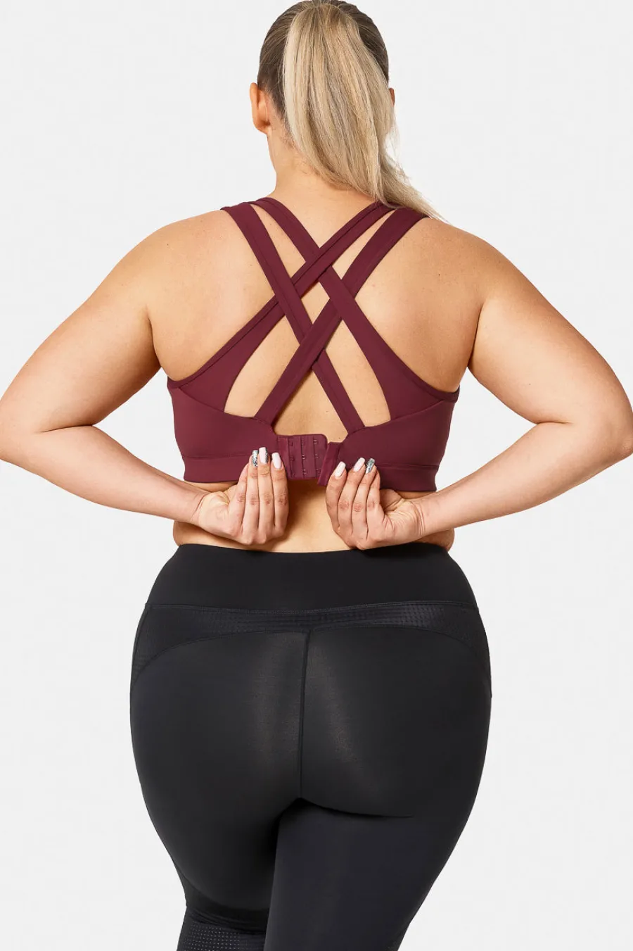 Yvette Sport-BH High Support Red Sale