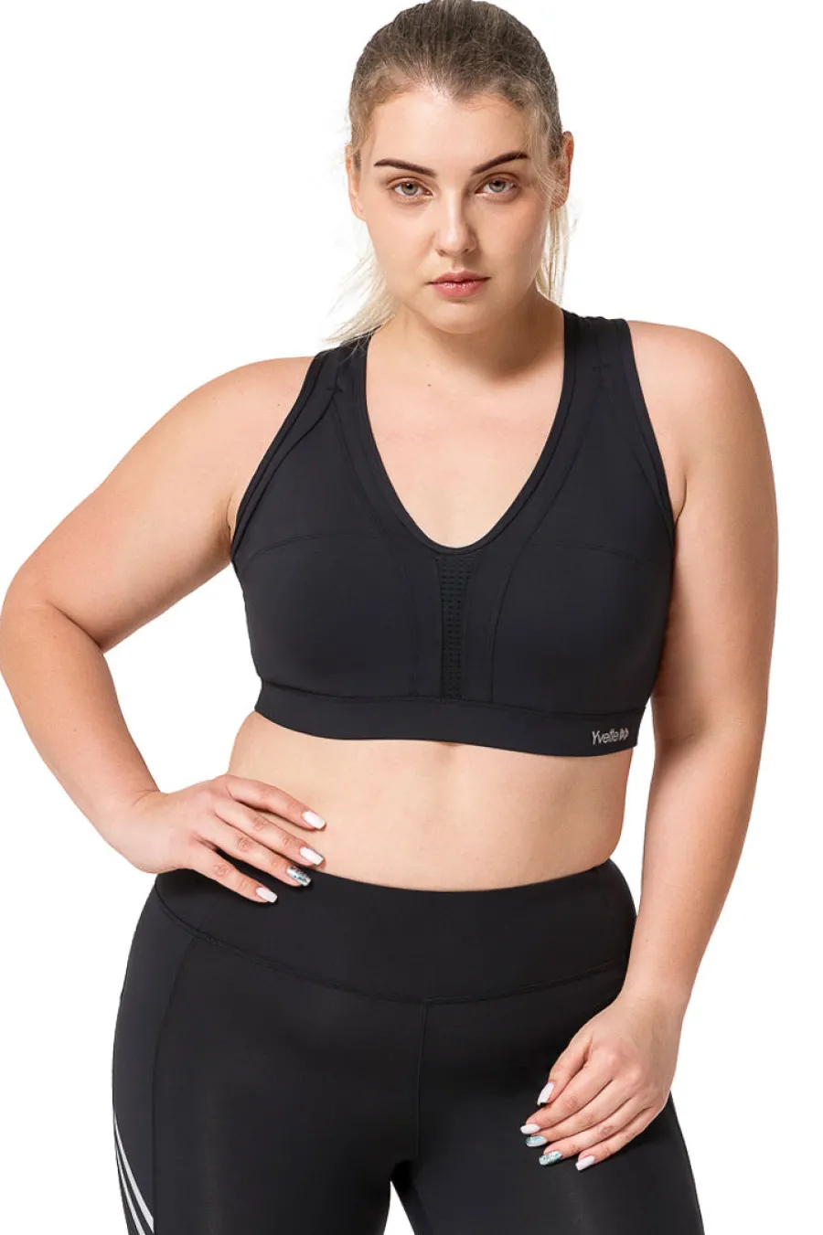 Yvette Sport-BH High Support Black Outlet