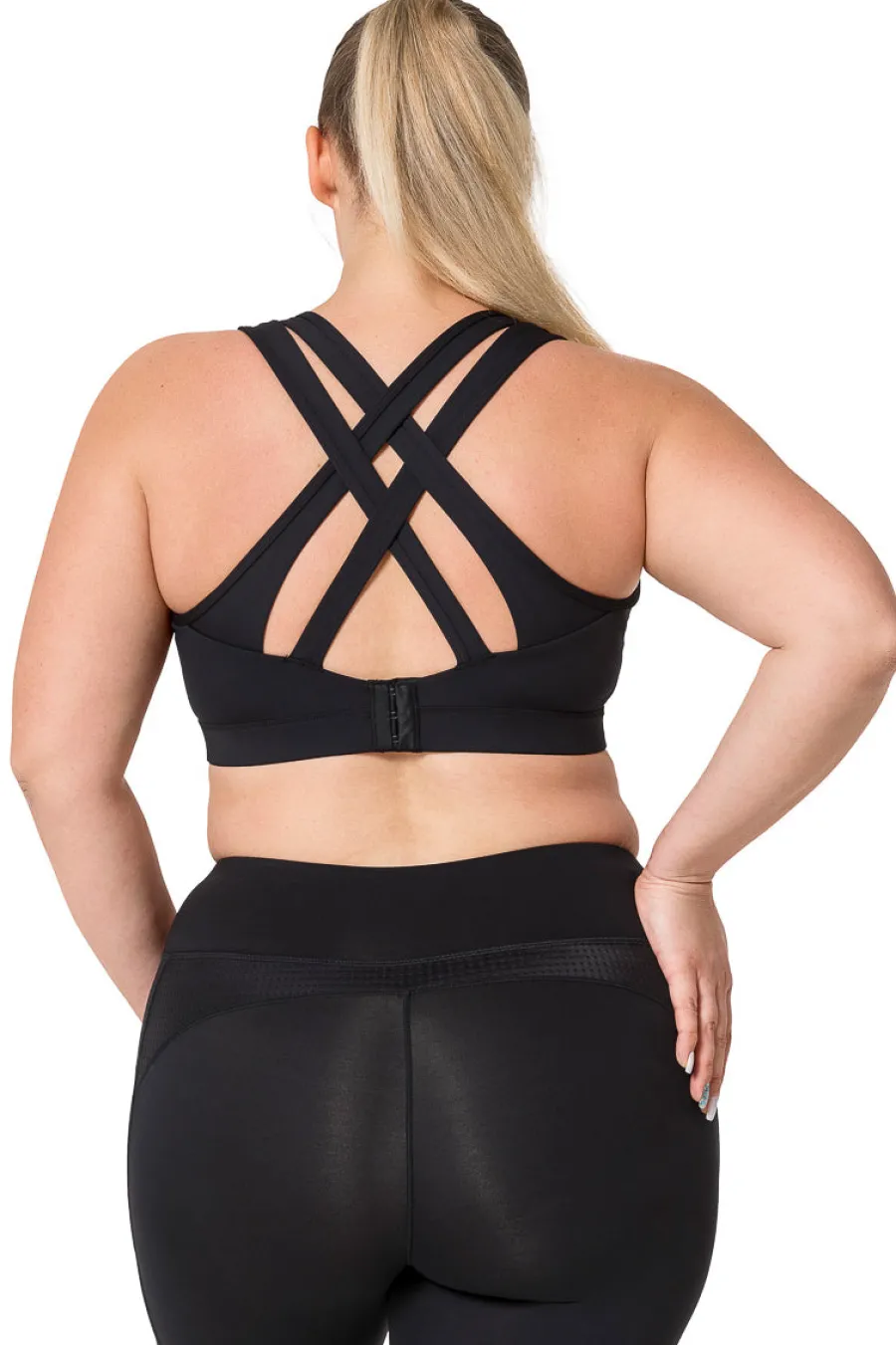 Yvette Sport-BH High Support Black Outlet