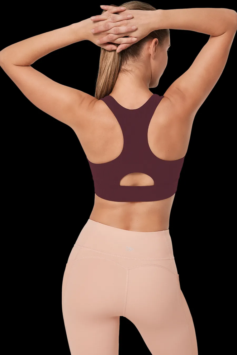 Yvette Sport-BH Kylie Wine New