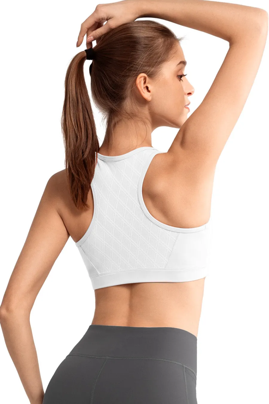 Yvette Sport-BH Luna White Clearance