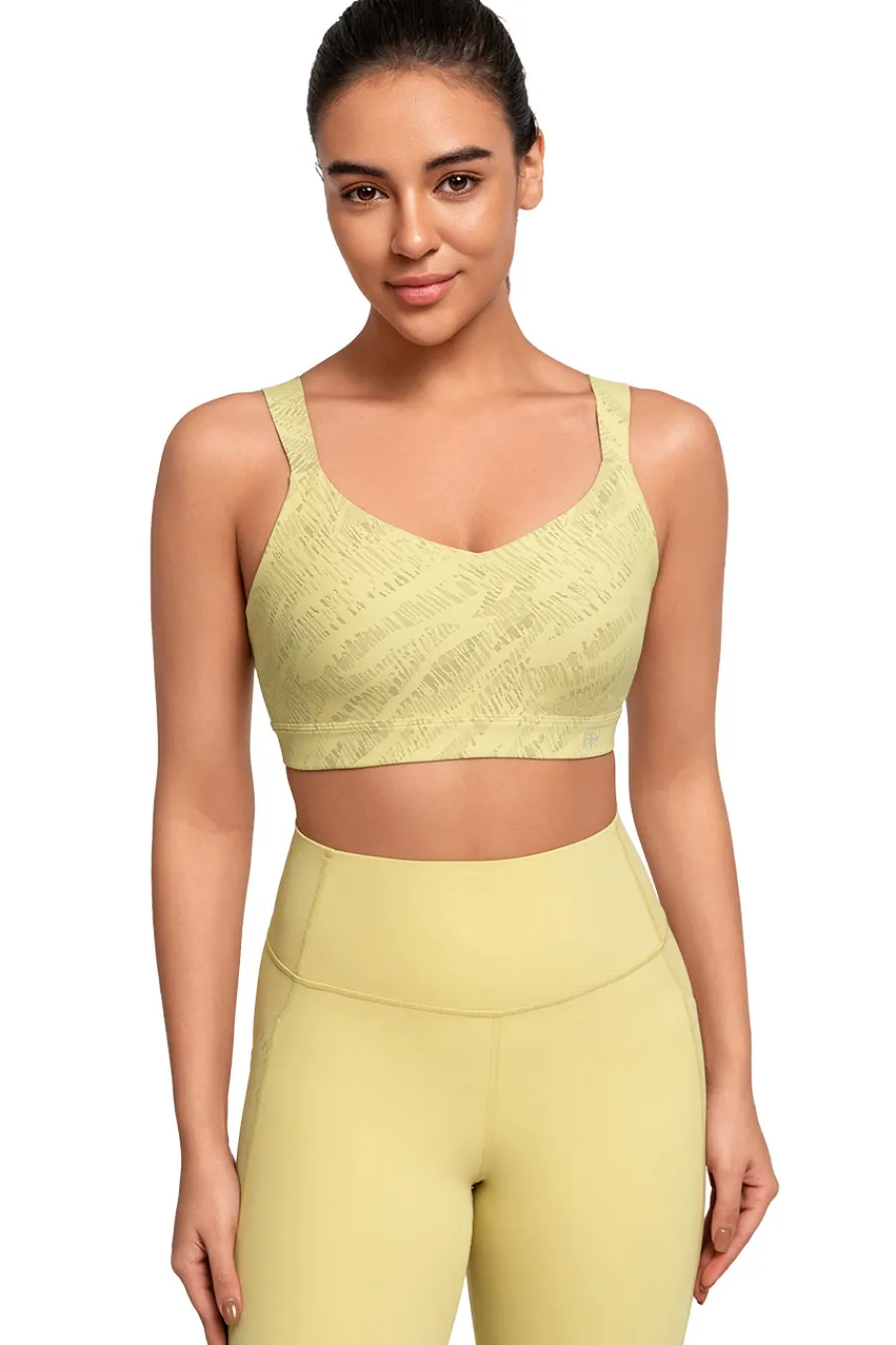 Yvette Sport-BH Malika Yellow Clearance