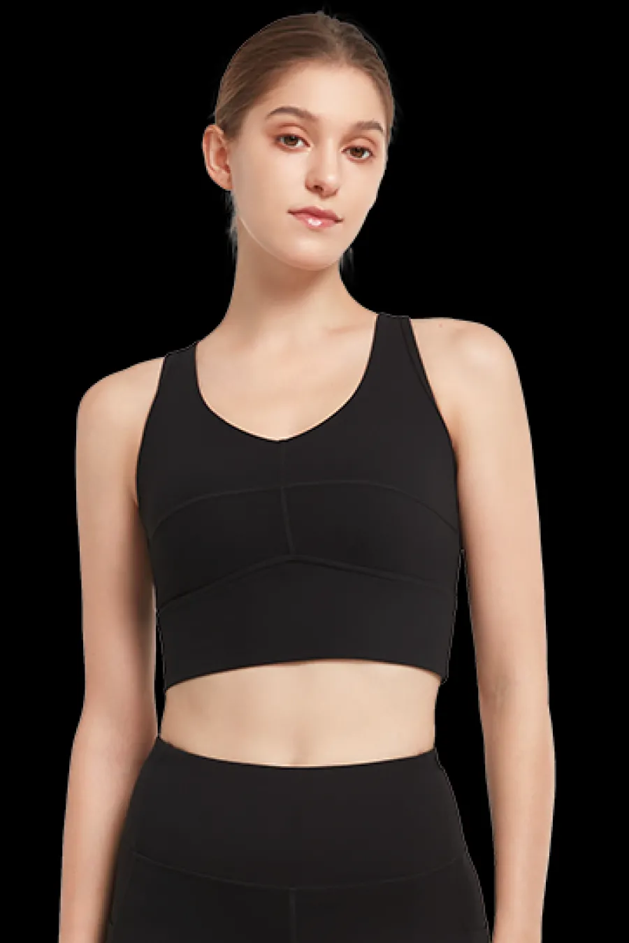 Yvette Sport-BH Sheila Black Hot