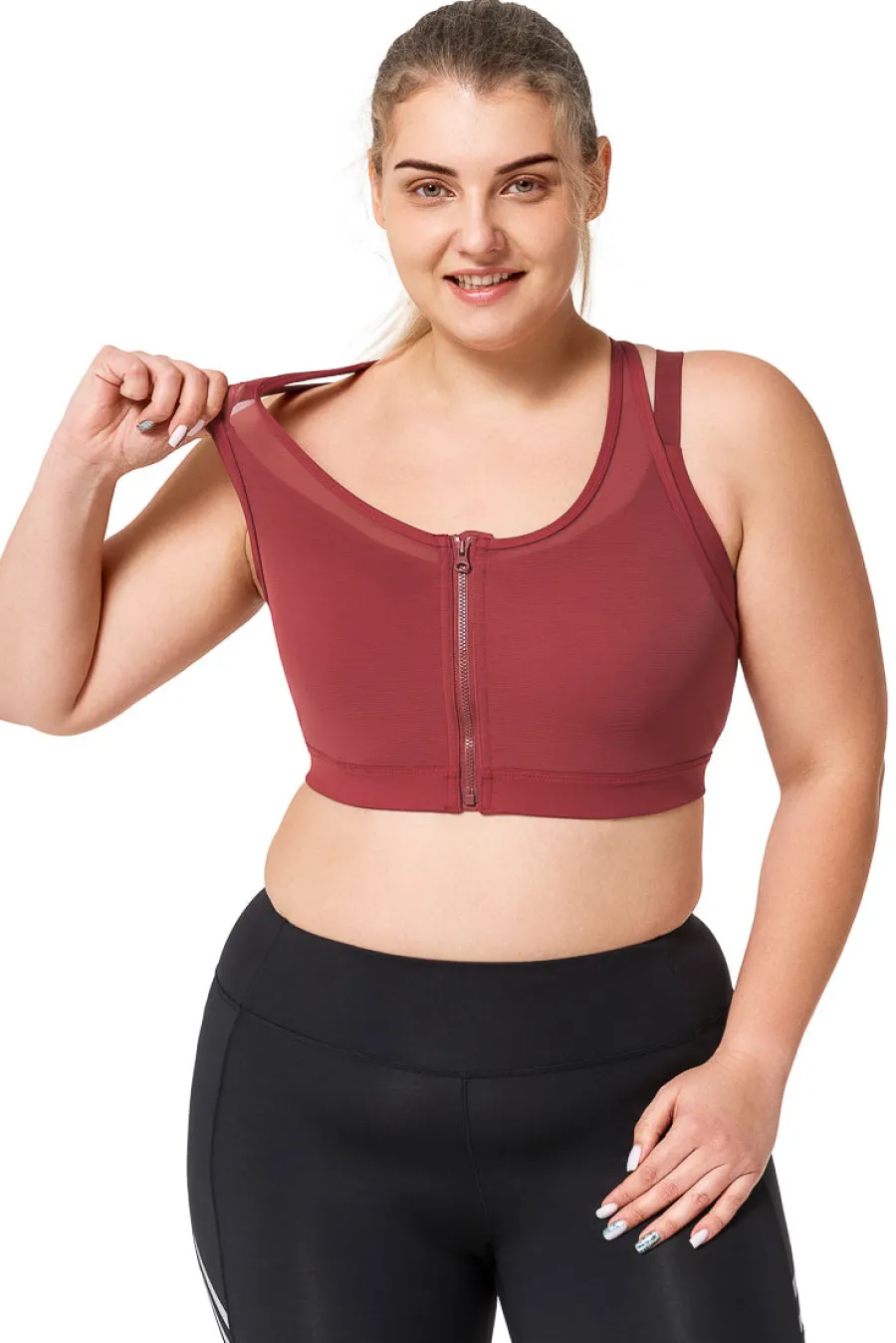 Yvette Sport-BH Tracy Red Discount