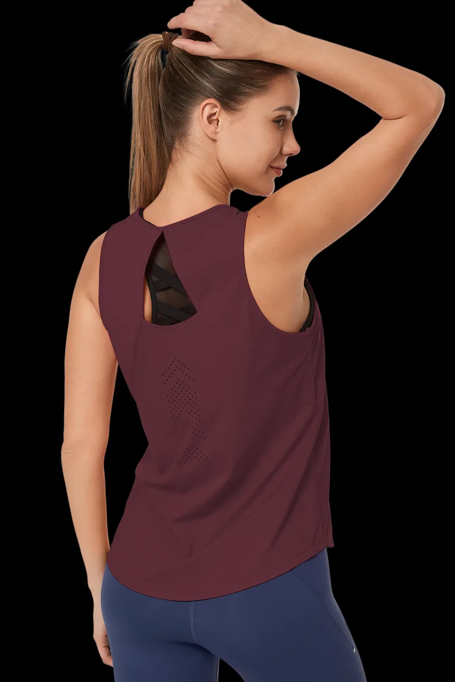 Yvette Tank Top Carrie Wine New