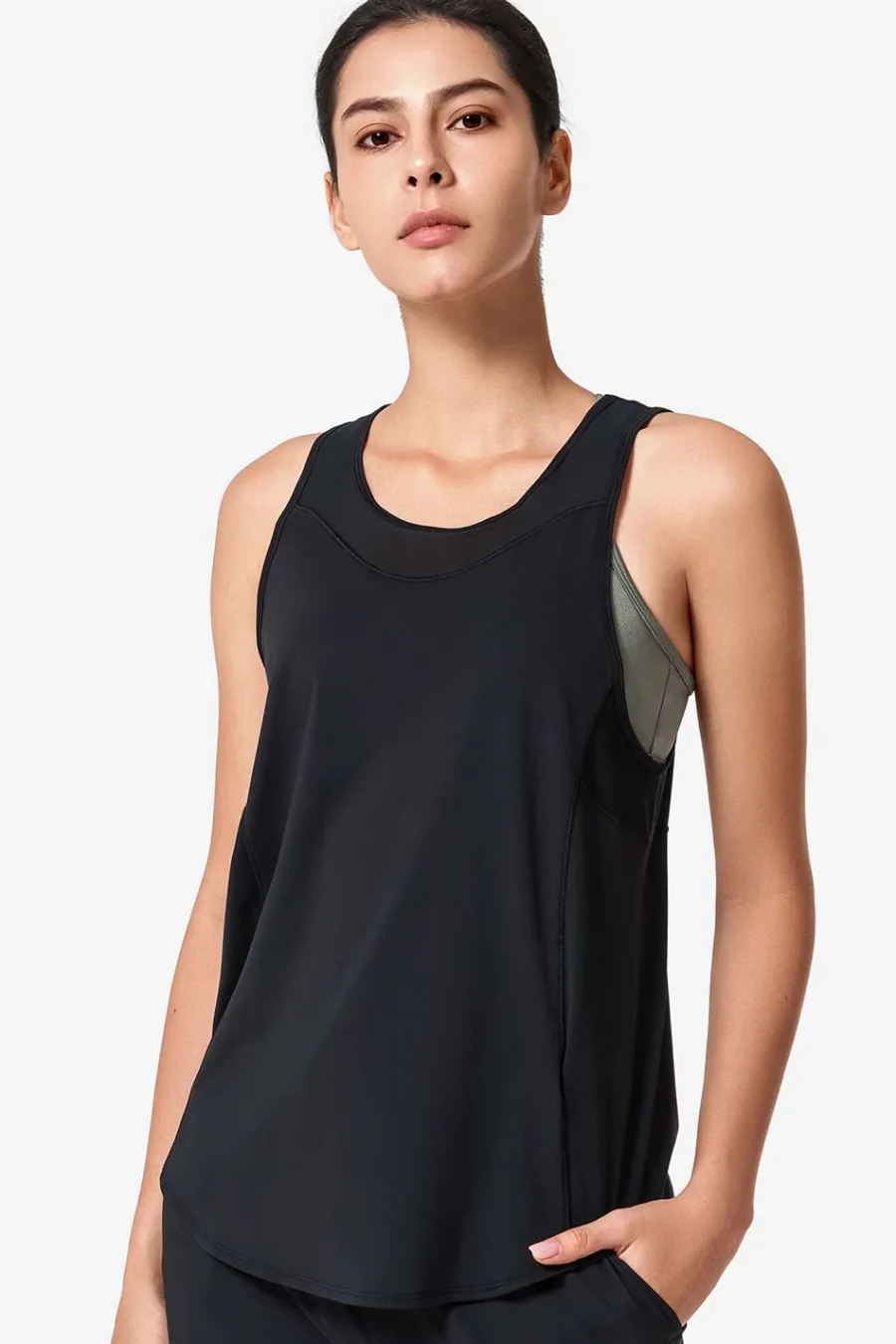 Yvette Tank Top Katy Black Best