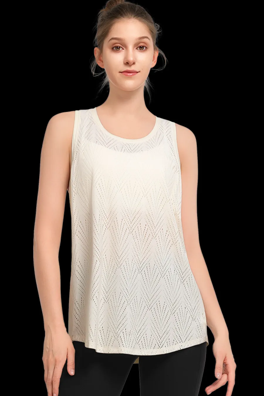 Yvette Tank Top Laura OffWhite New