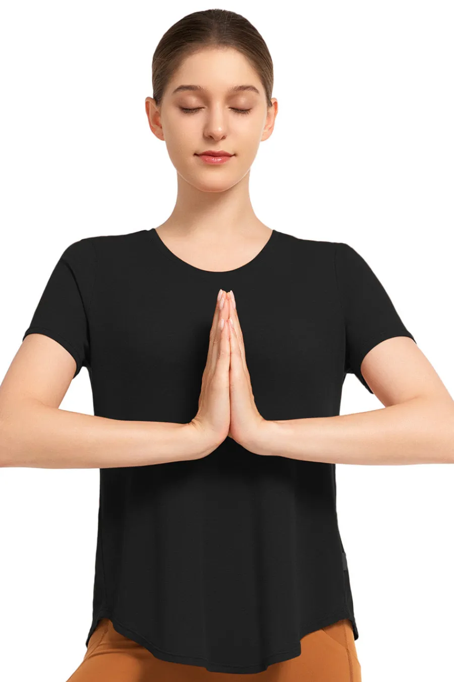 Yvette T-Shirt Amber Black Clearance