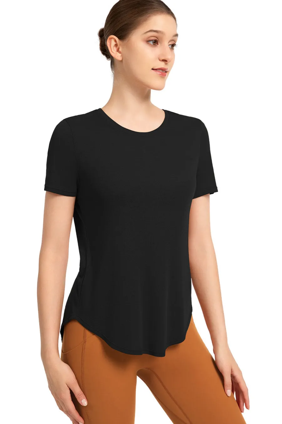 tshirt_amber_2.webp Yvette T-Shirt Amber Black Clearance