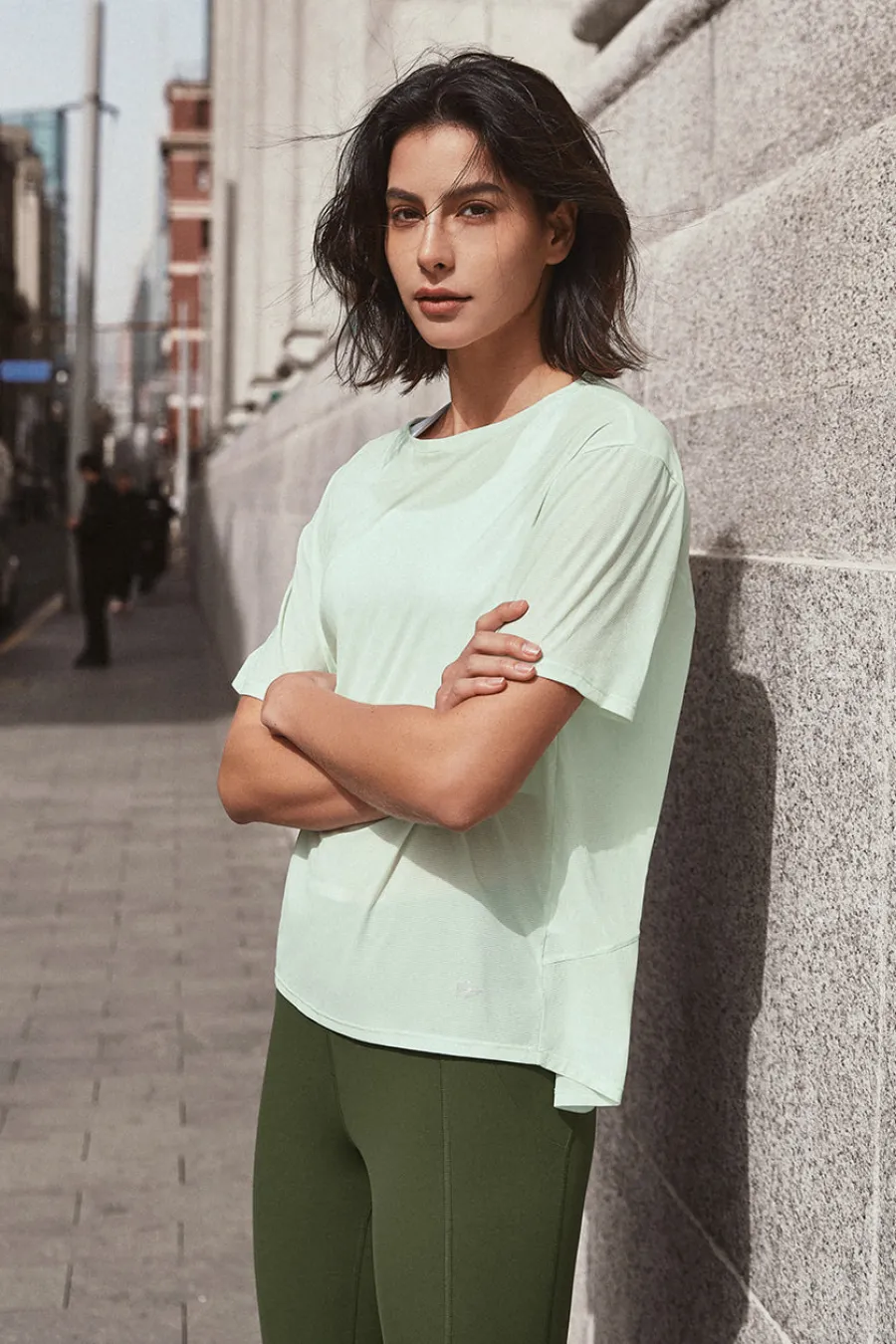 Yvette T-Shirt Chrissi LightGreen Best