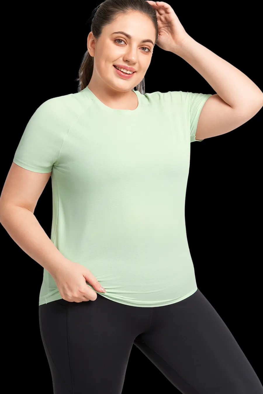 tshirt_joelle_3-1.webp Yvette T-Shirt Joelle LightGreen Hot