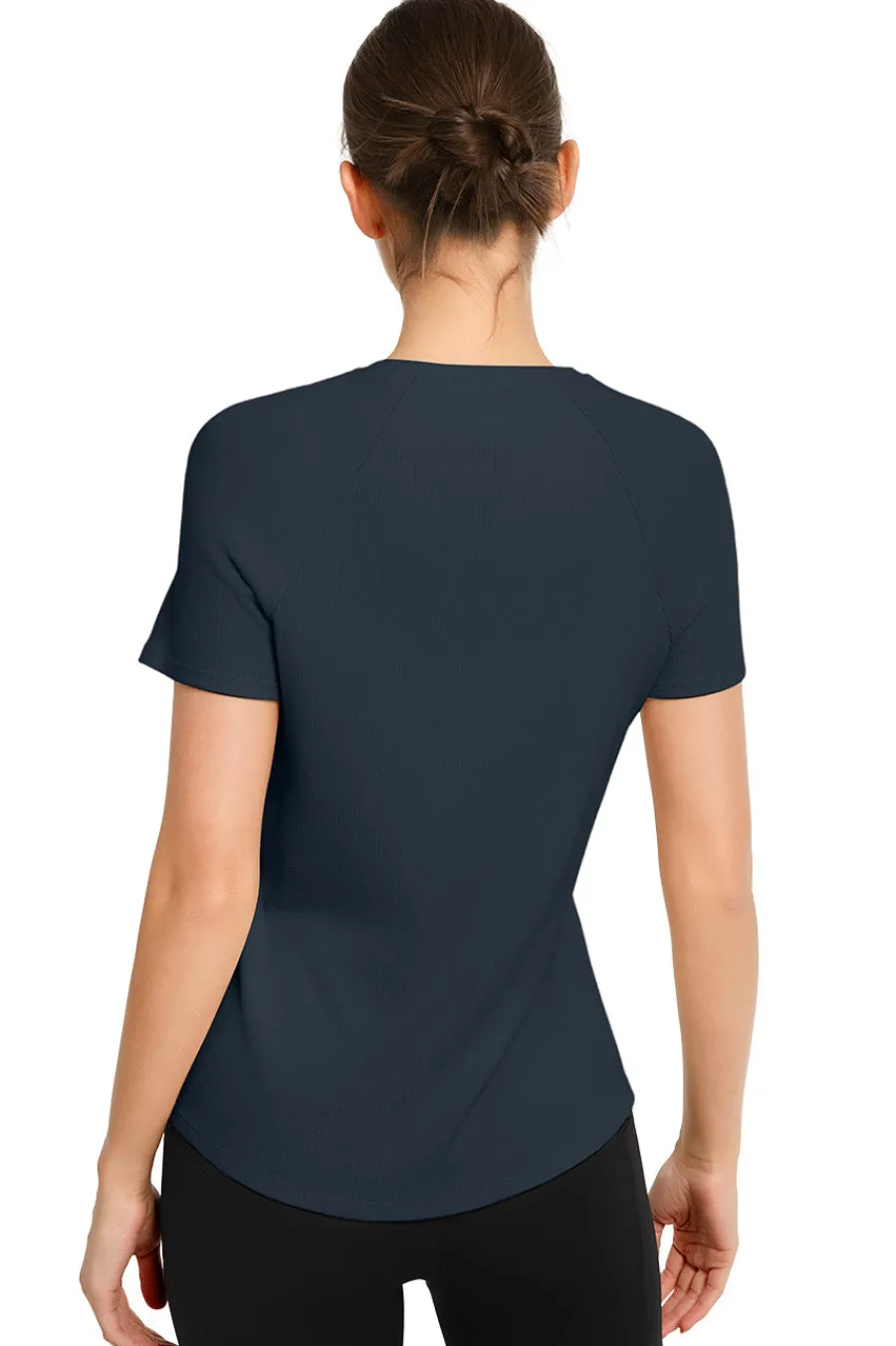Yvette T-Shirt Mia Navy Hot