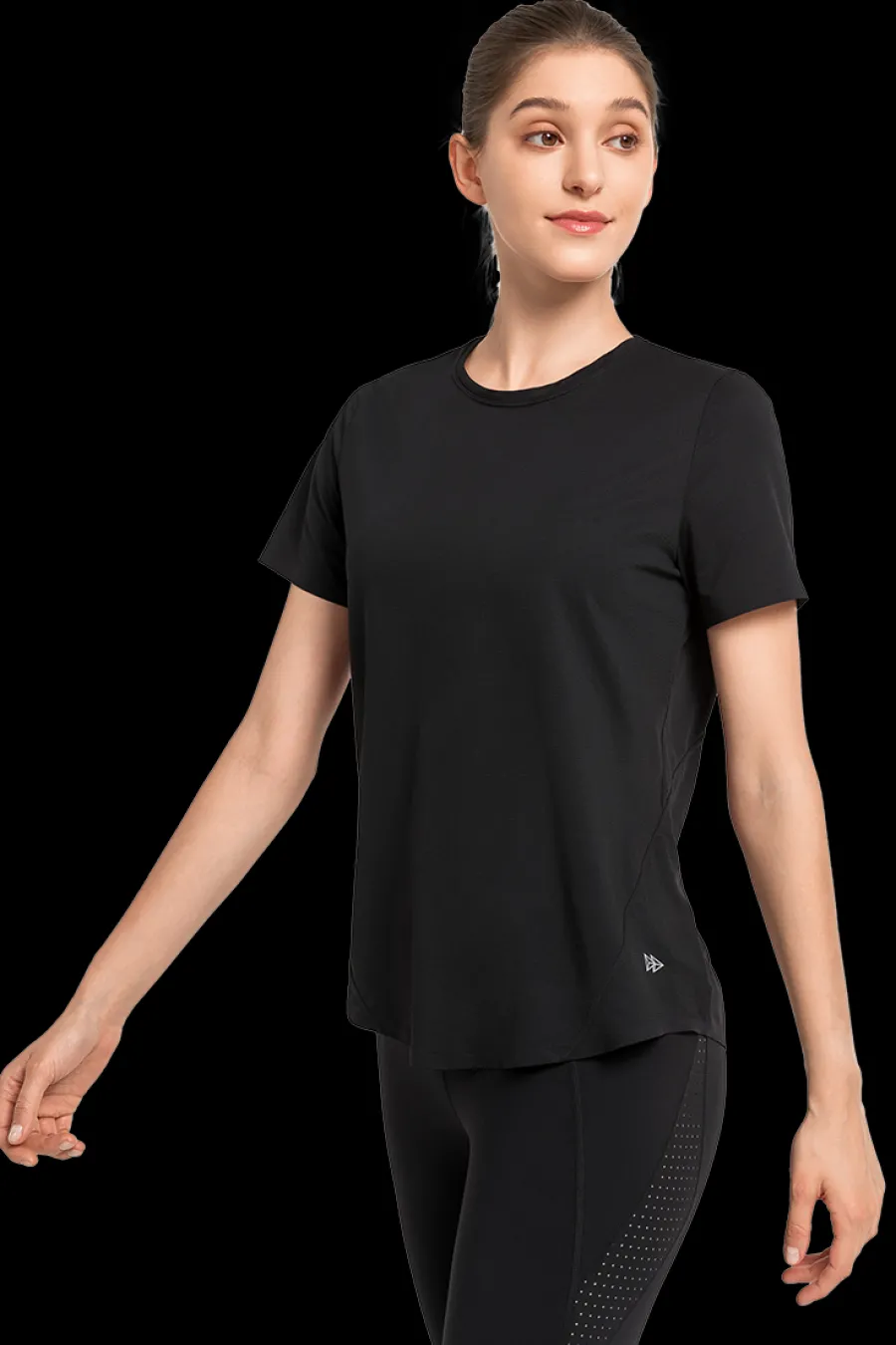 Yvette T-Shirt Moni Black Hot