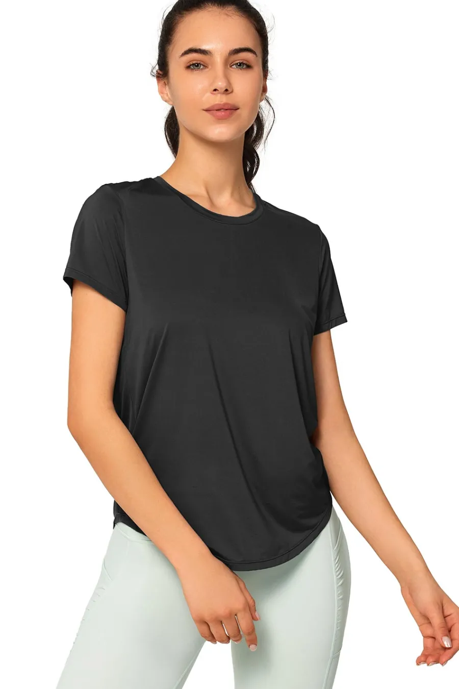 Yvette T-Shirt Yumi Black Clearance