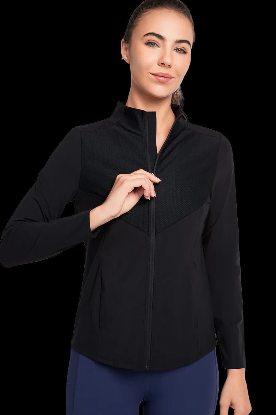 Yvette Zip Sweat Thilda Black Online