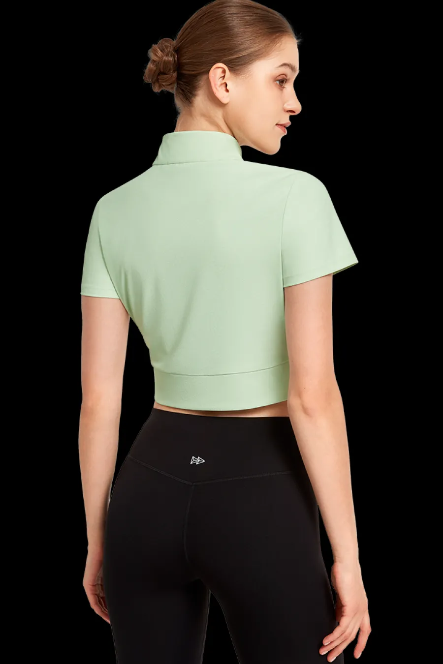 zip_tshirt_ina_2.webp Yvette Zip T-Shirt Ina LightGreen Sale